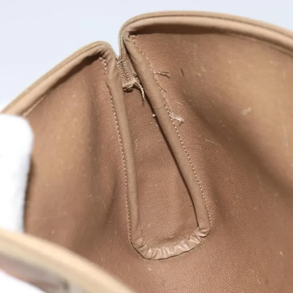 Dior Honeycomb Canvas Clutch Bag Beige